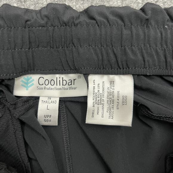 Coolibar Pants Mens Large UPF 50+ Lightweight Sun Protection Zipper Pockets - Picture 7 of 13